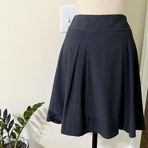 The Limited Gray Skater Skirt, Small
